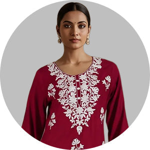 Thread Work Kurtis