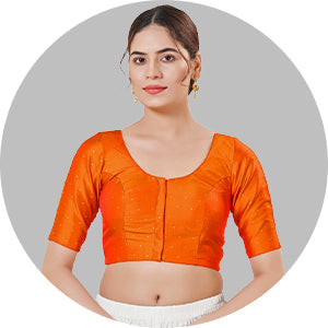 Orange Blouse