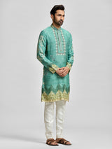 Blue thread embellished ceremonial classic