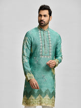 Blue thread embellished ceremonial classic