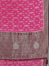 Purple dola silk zari and stone festive saree