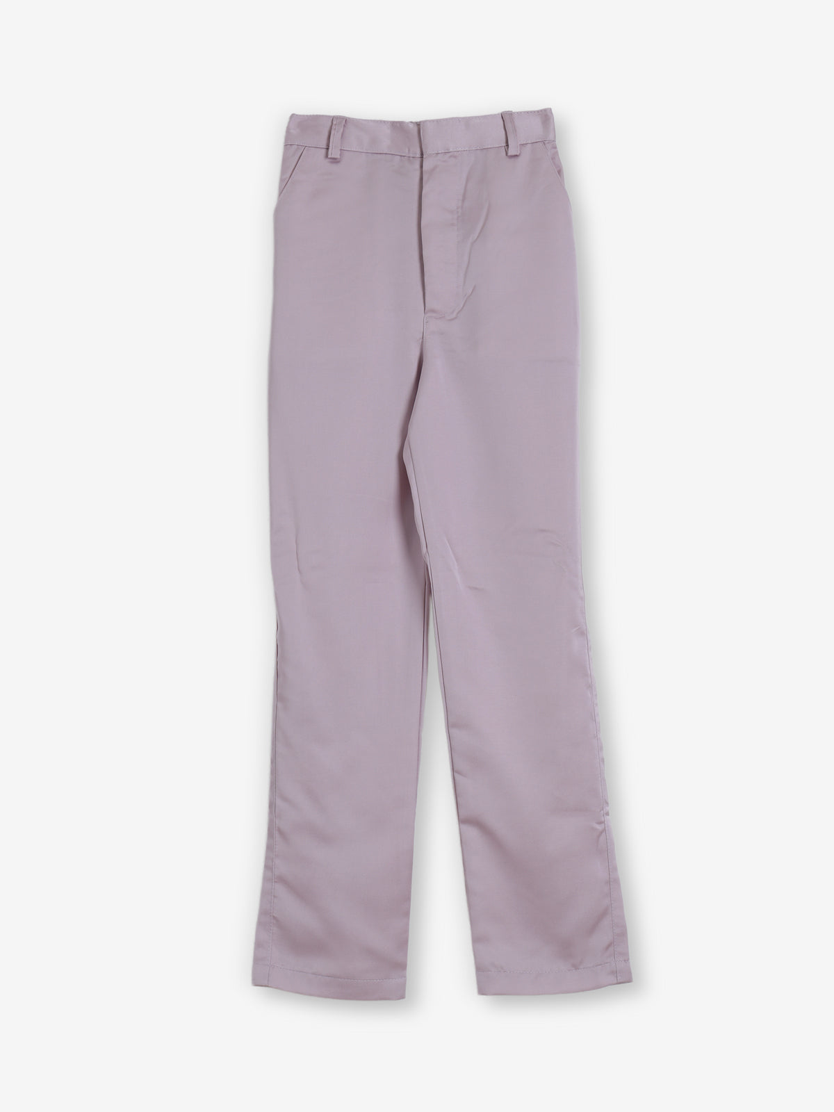 Lavender purple terry rayon embroidered indowestern