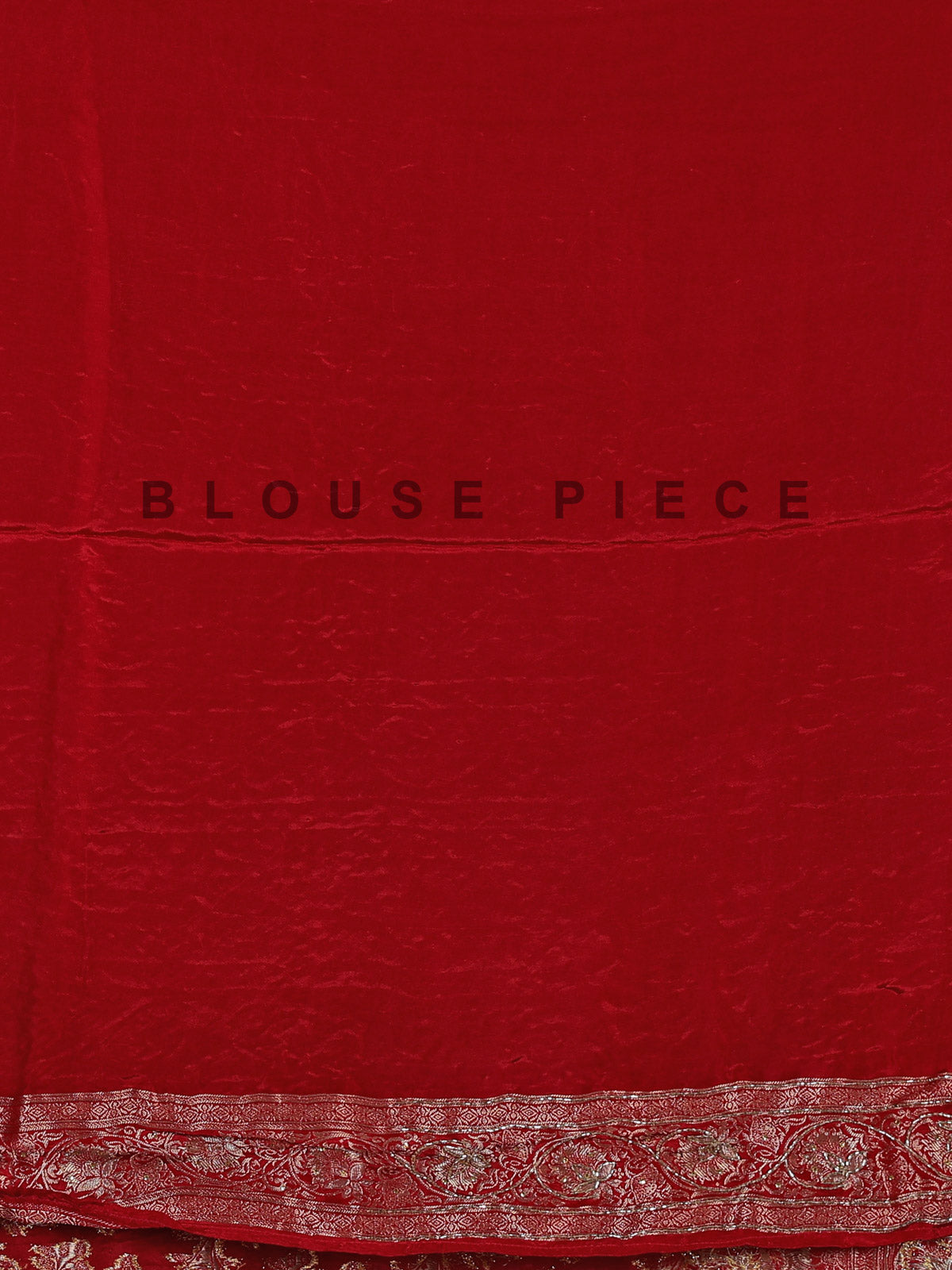 Red dola silk traditional festive embellished saree