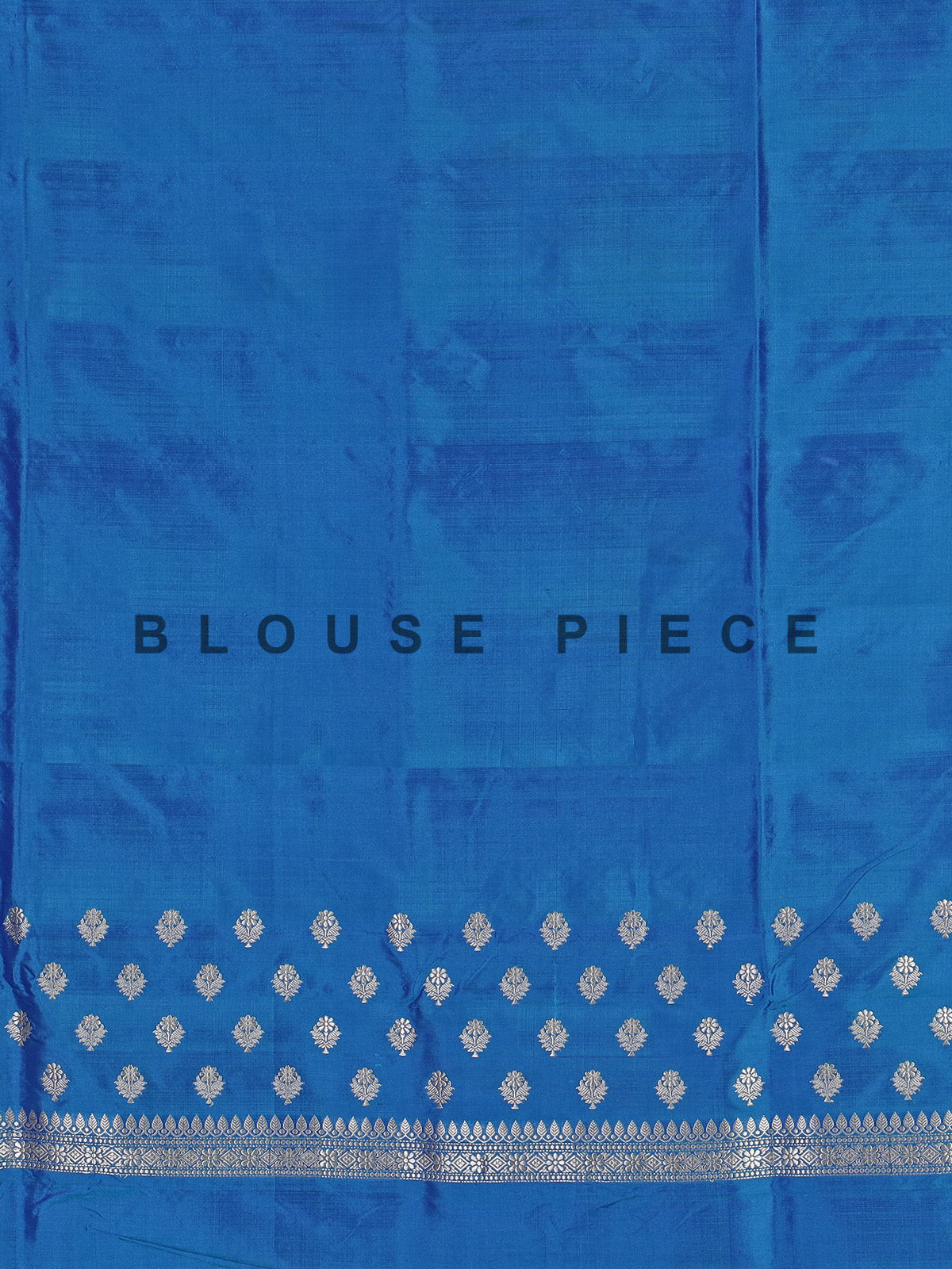 Sky blue pure banarasi silk zari saree