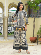 Off White cotton co ord set for women casual wear