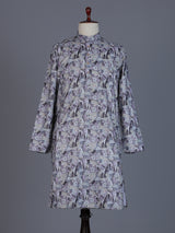 Multicolor cotton printed kurta suit for men