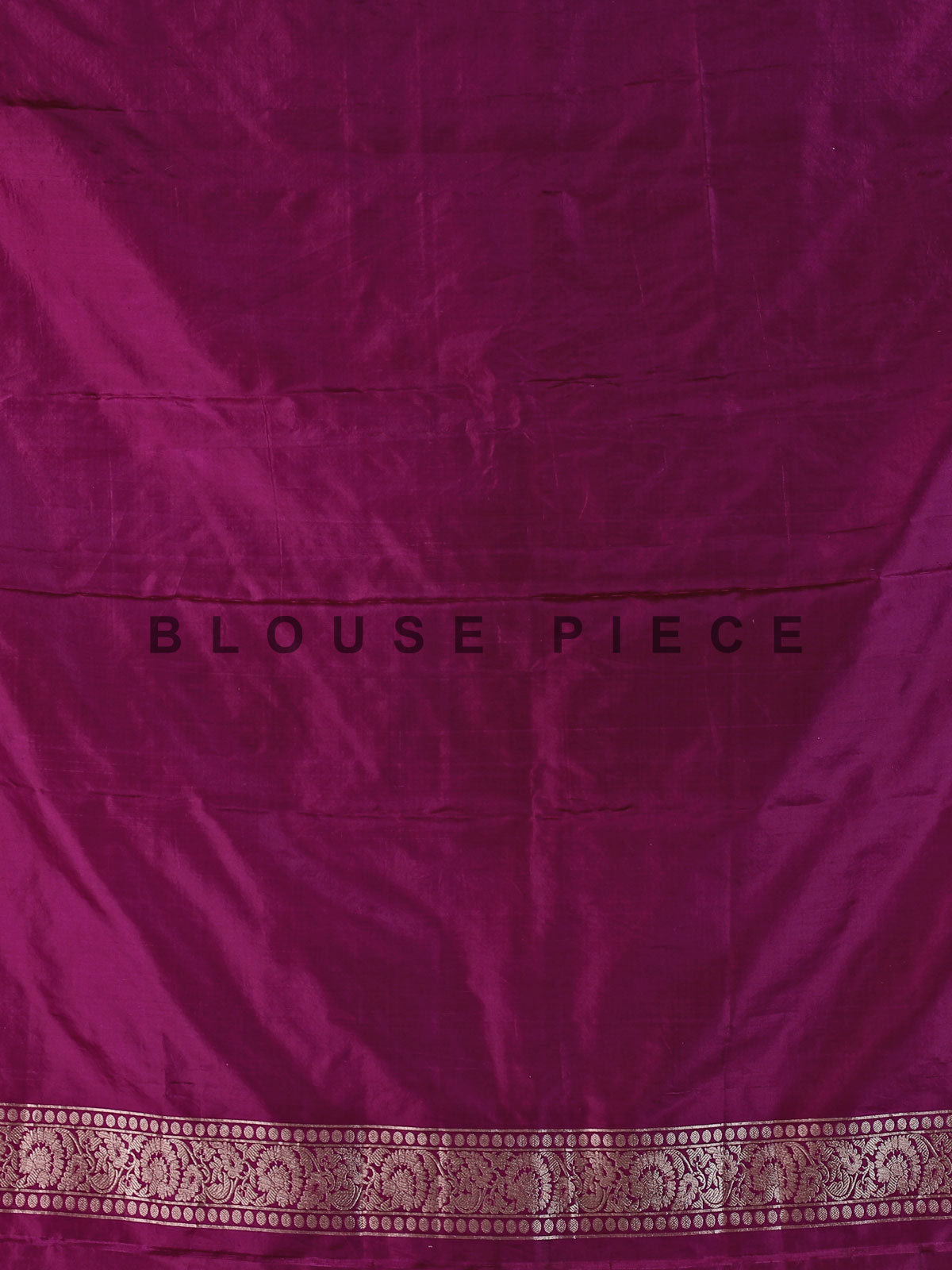 Purple pink shaded banarasi silk saree with zari butti