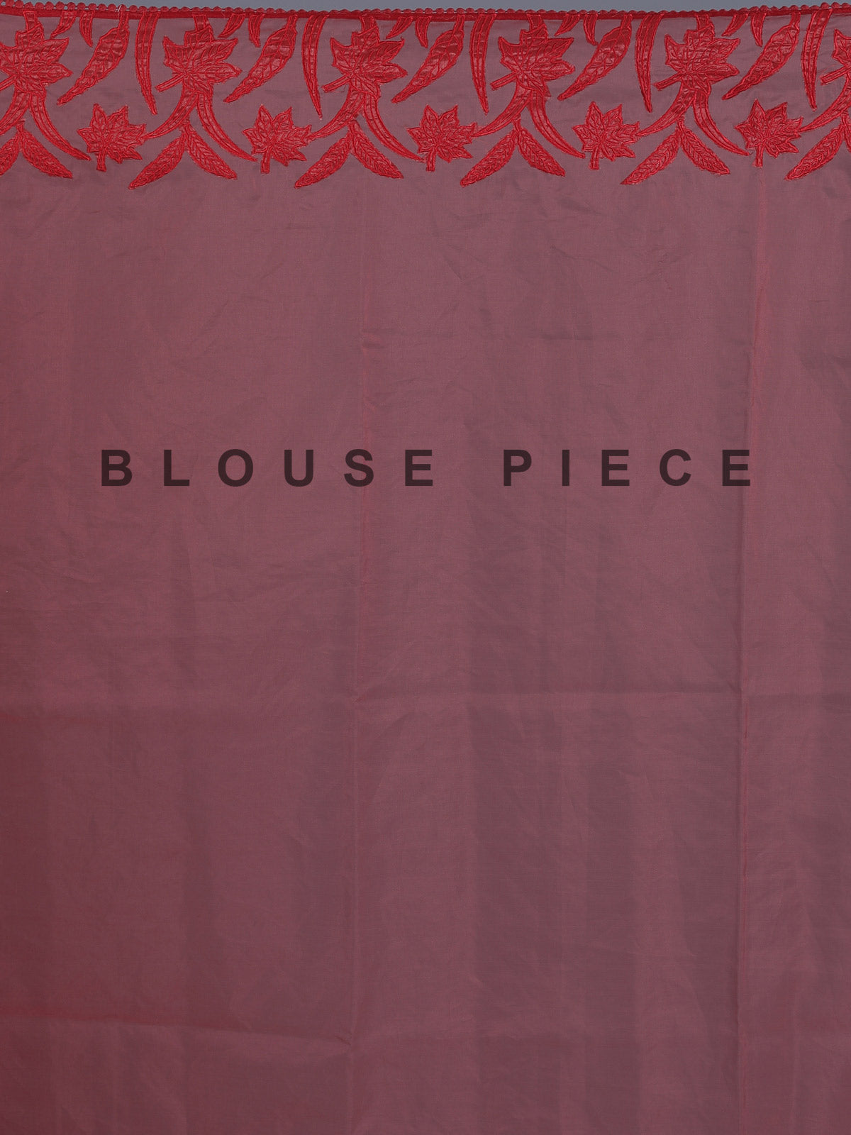 Red organza tissue saree with elegant embroidered party wear look