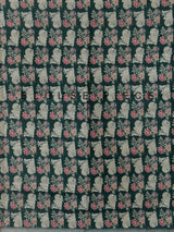 Green kamdhenu lotus festive silk saree