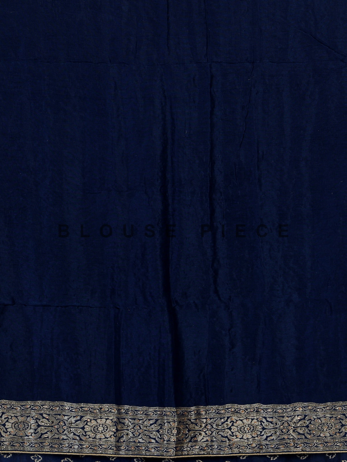 Blue designer dola silk saree with luxurious floral zari weaving
