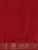 White dola silk elegant festive saree with luxurious embellishments