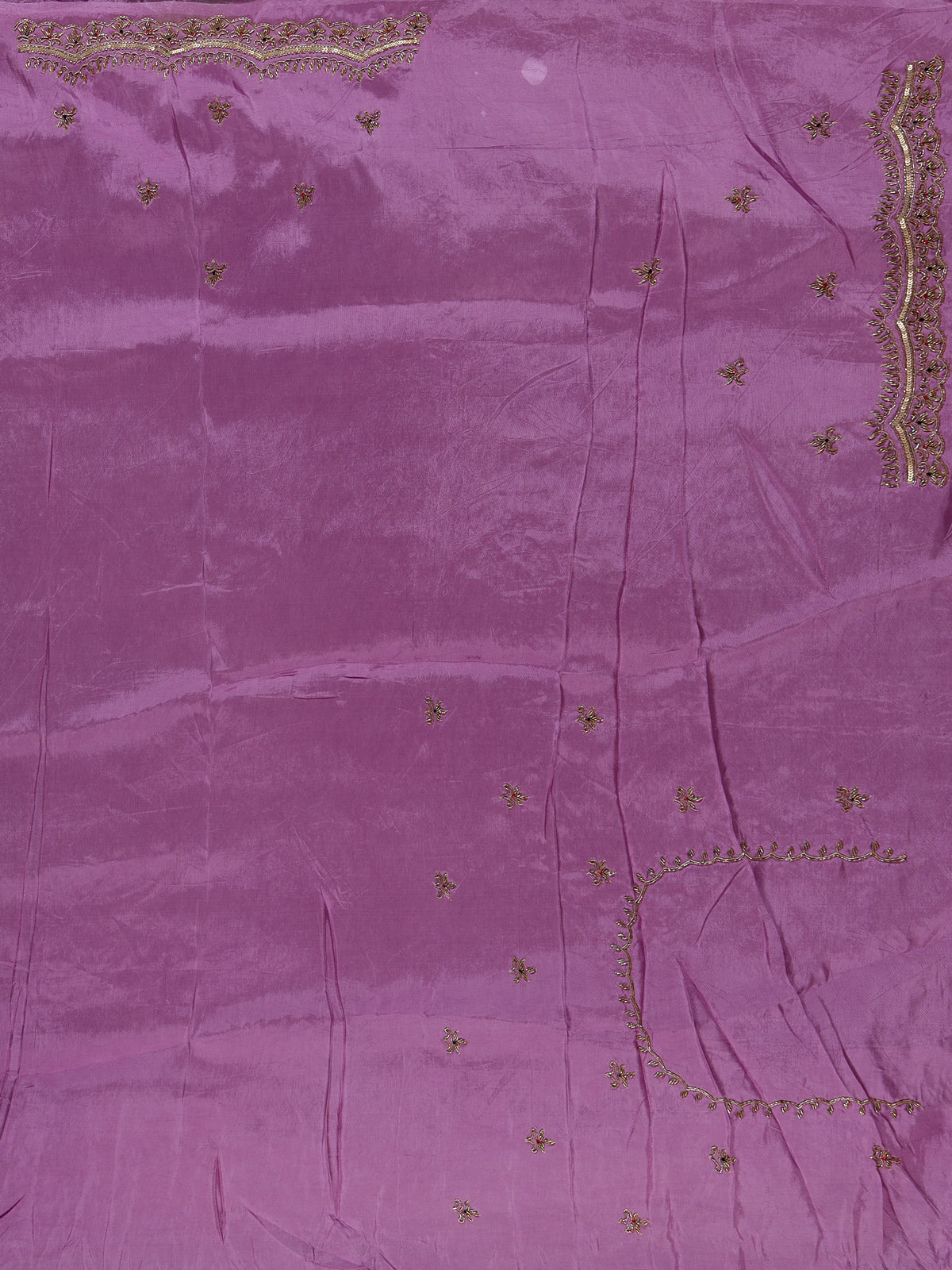 Premium lavender purple shaded tissue silk saree for women