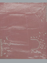 Stylish onion pink tissue silk saree for festive celebrations
