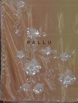 Pastel multi color tissue silk shaded saree with graceful festive charm