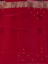 Rani dola silk designer celebration saree