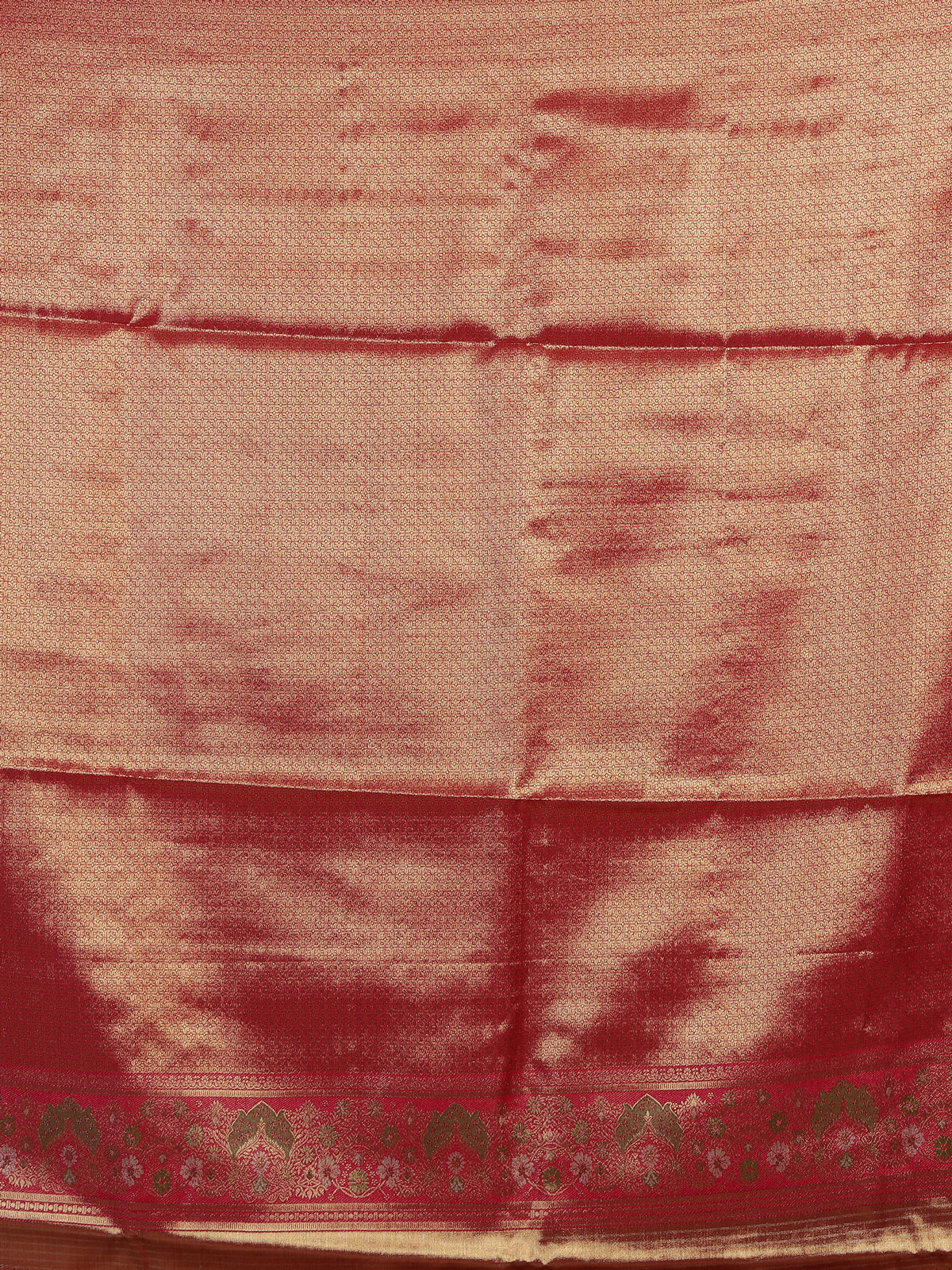 Rani pink art tissue kanjivaram heritage saree