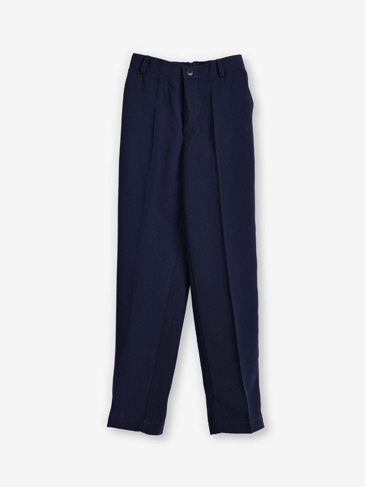 Navy terry rayon boys coat suit for receptions