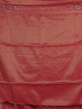 Chikoo beige kanjivaram tissue silk saree with bird motifs