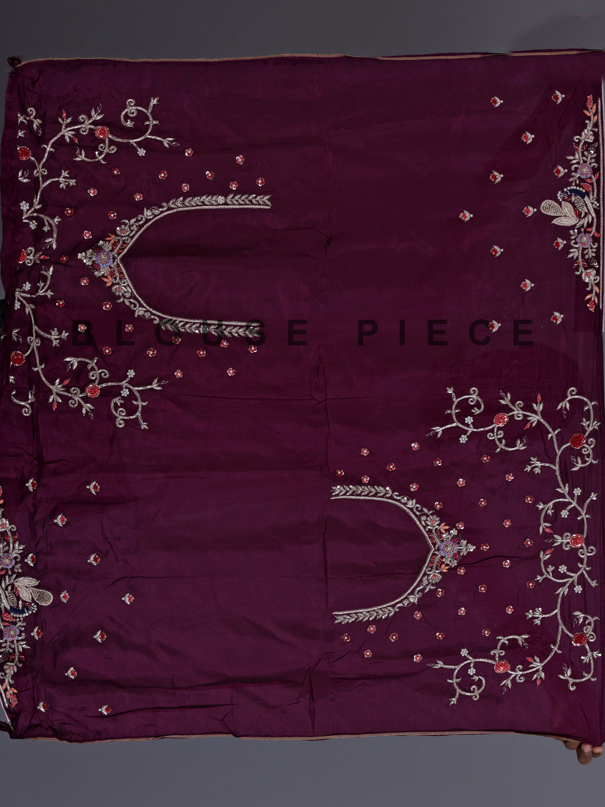Pastel pink shimmer tissue saree with peacock border designer elegance