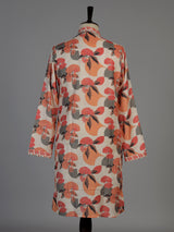 Multi men abstract floral kurta suit