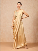 Champagne gold women designer lehenga choli