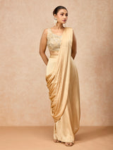 Champagne gold women designer lehenga choli