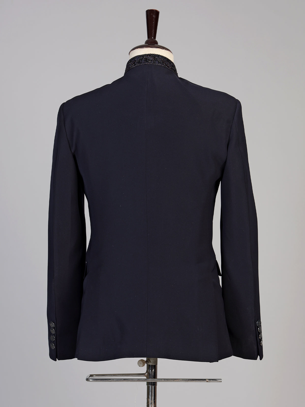 Navy mens imperial embellished jodhpuri suit