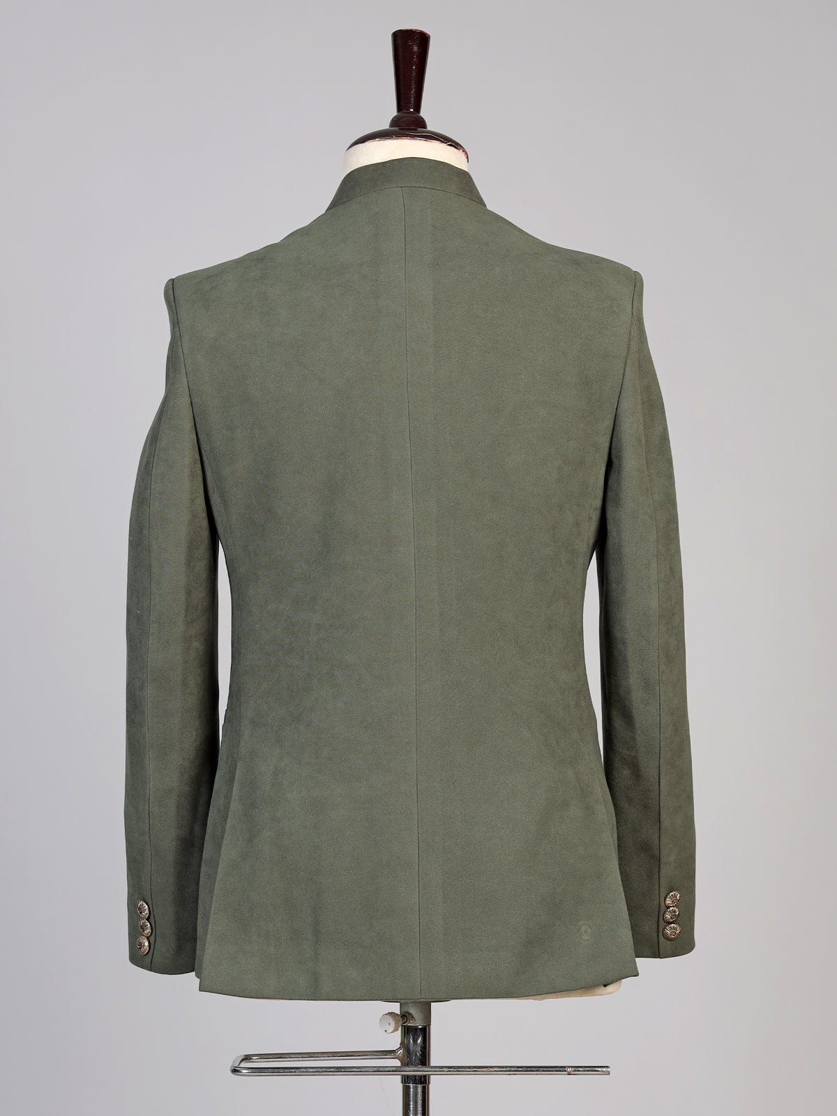 Olive mens floral zardosi jodhpuri suit