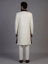 Off white mens regal elephant indo western