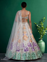 Golden radiant shimmer women lehenga choli
