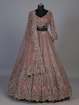 Onion pink grand arch women lehenga choli