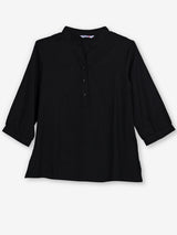 Black womens elegant short kurti