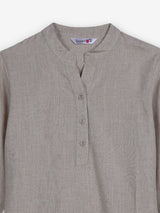 Beige womens classic short kurti
