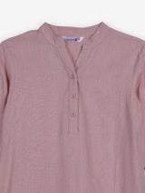 Light pink womens feminine short kurti