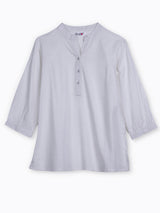 White womens graceful short kurti