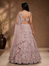 Pink baroque designer women lehenga choli