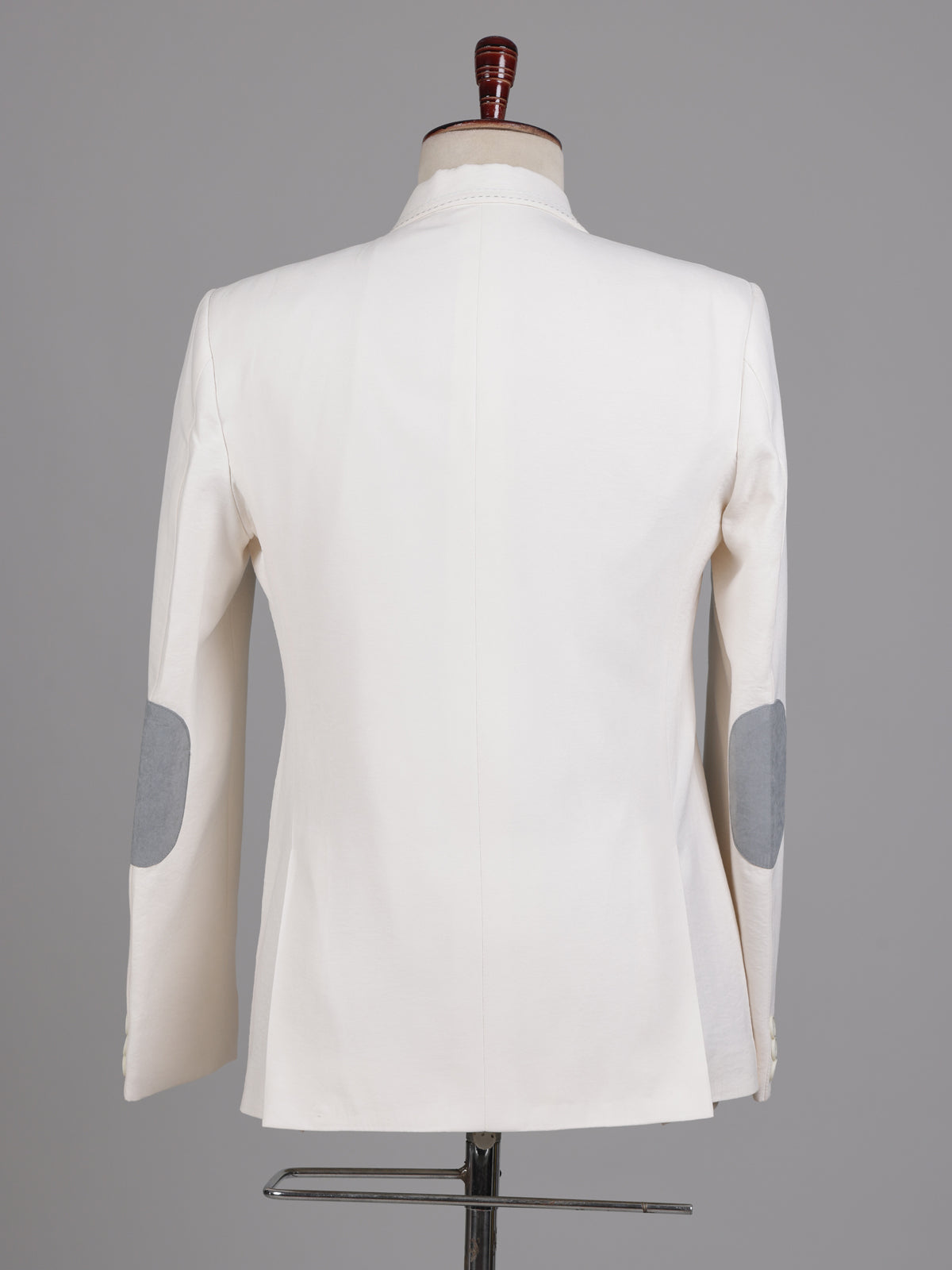 Off White contemporary blazer with geometric contrast inset panels