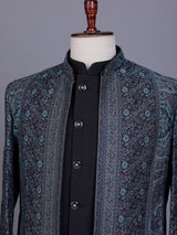Black couture mens indo western