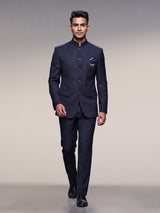 Blue statement mens jodhpuri suit