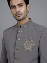 Dusty lavender royal mens jodhpuri suit