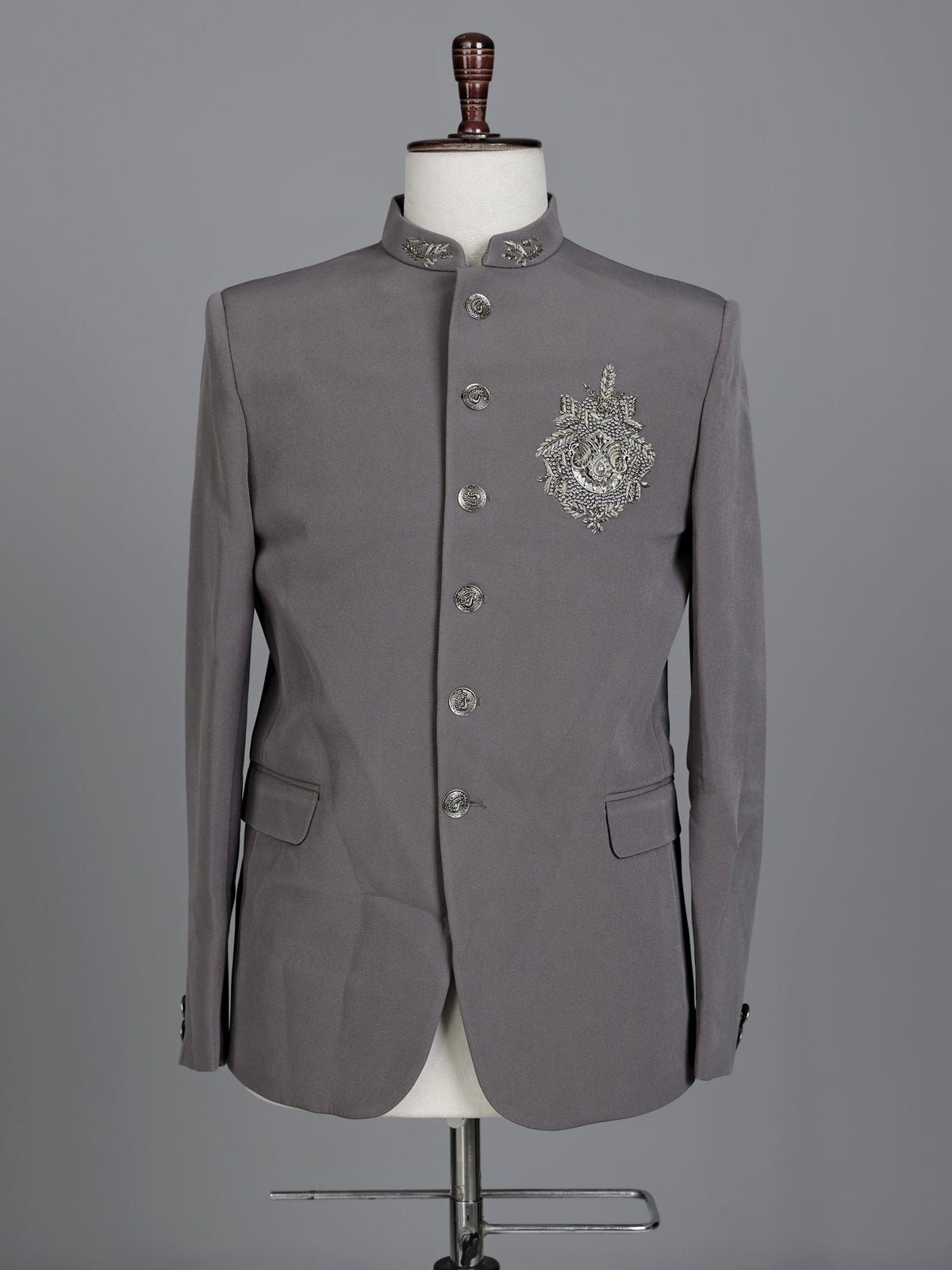 Dusty lavender royal mens jodhpuri suit