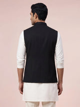 Black royal mens waistcoat