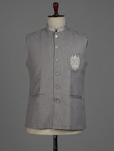 Grey classic mens waistcoat