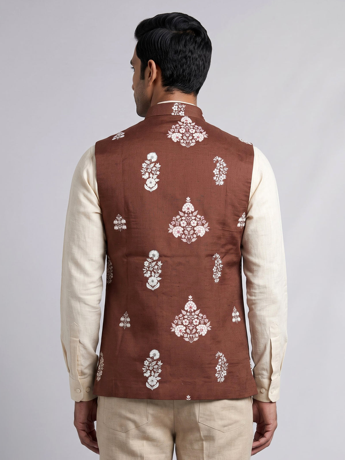 Brown royal mens waistcoat