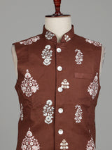 Brown royal mens waistcoat