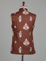 Brown royal mens waistcoat