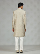 Champagne gold luxury mens sherwani