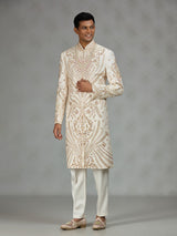Blush gold signature mens sherwani
