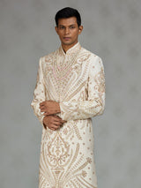Blush gold signature mens sherwani