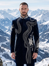 Royal navy stylish mens indo western